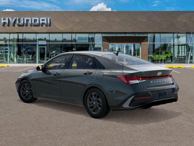 2026 Hyundai Elantra Hybrid Blue