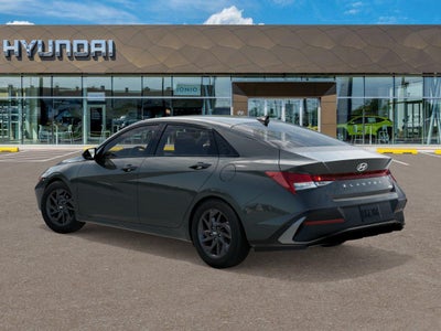 2026 Hyundai Elantra Hybrid Blue