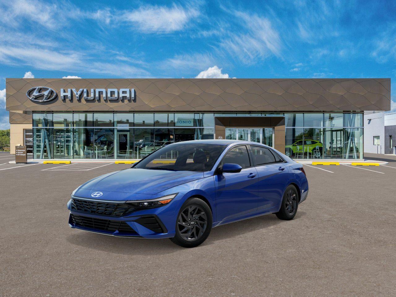 2026 Hyundai Elantra Hybrid Blue