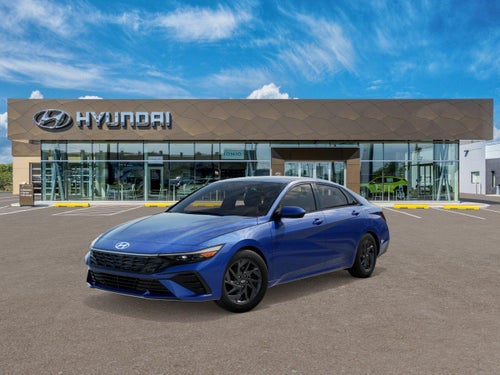 2026 Hyundai Elantra Hybrid Blue