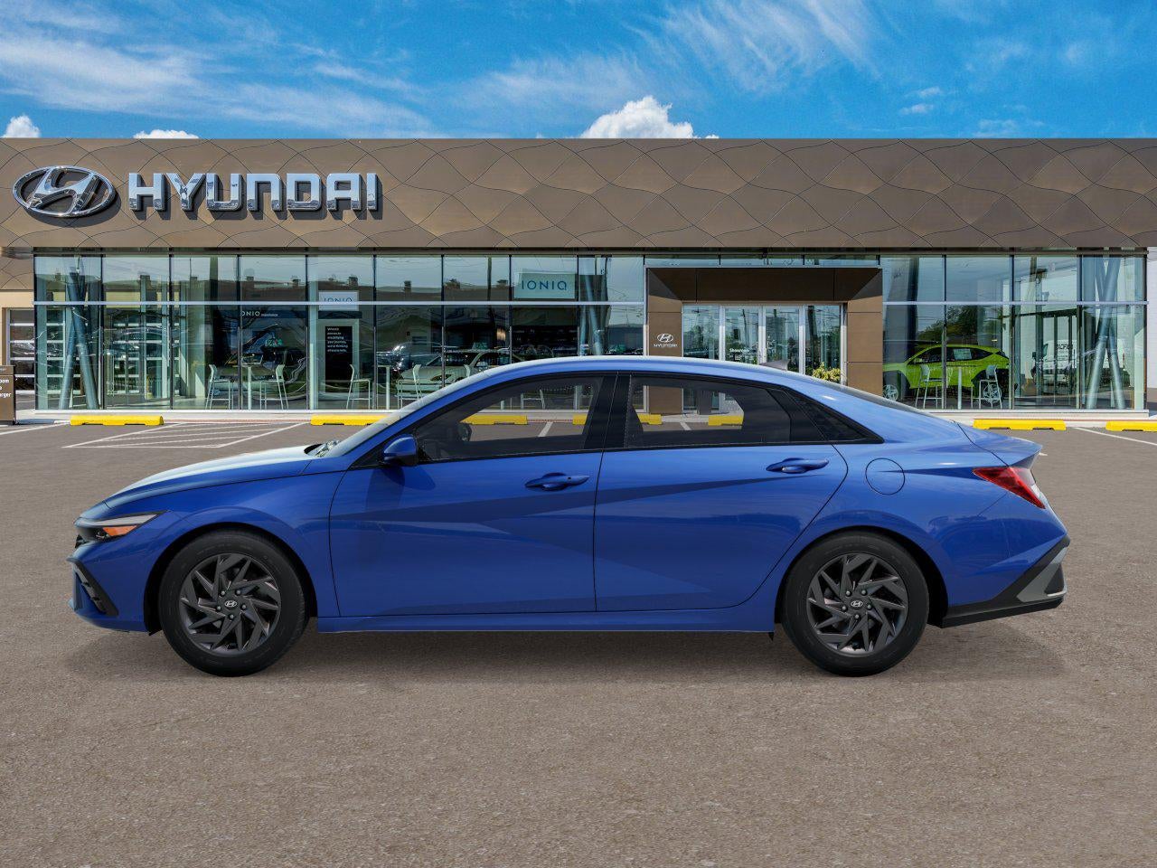 2026 Hyundai Elantra Hybrid Blue