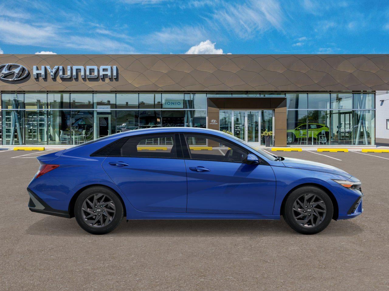 2026 Hyundai Elantra Hybrid Blue