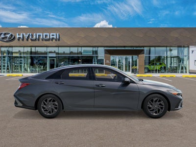 2026 Hyundai Elantra Hybrid Blue