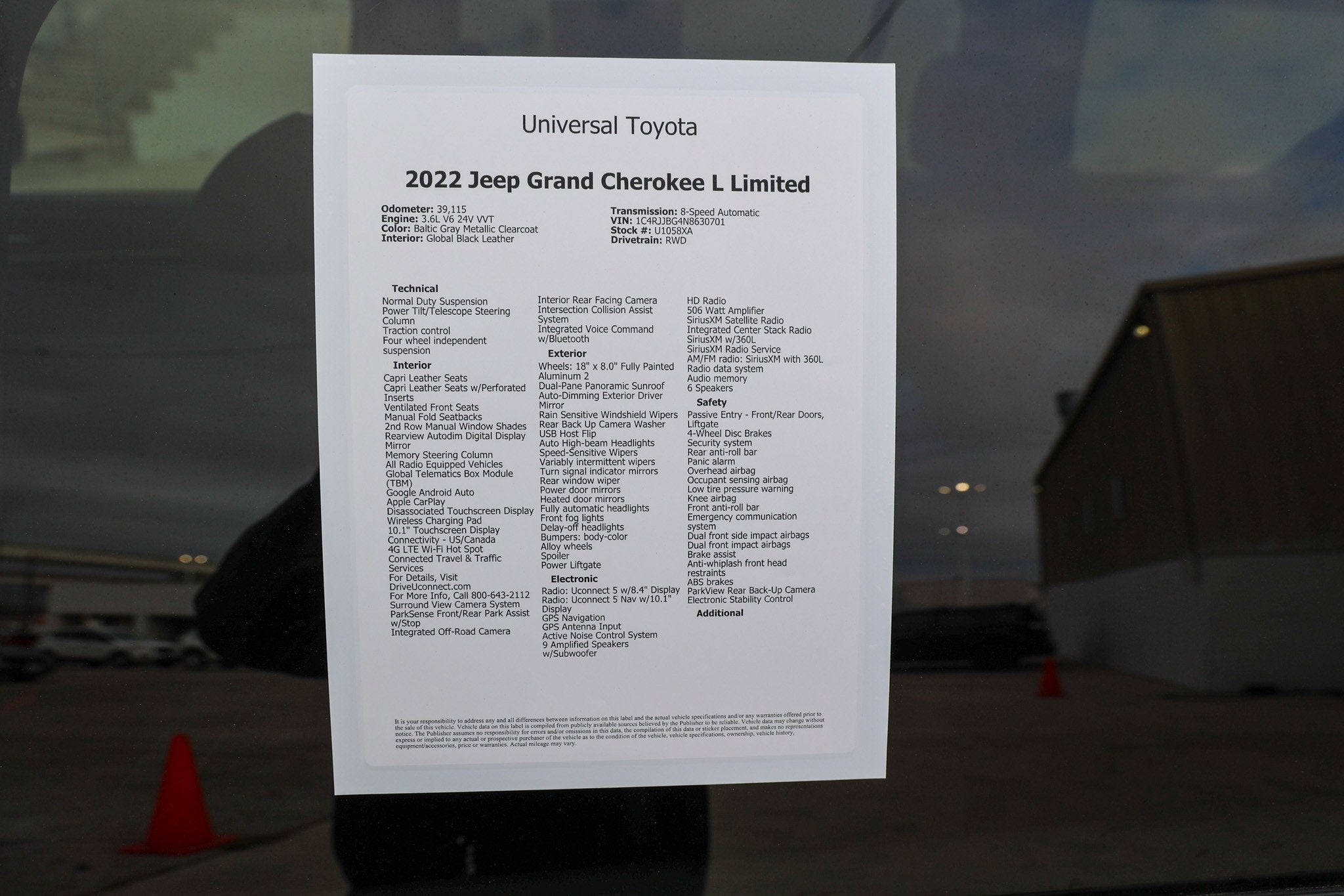 2022 Jeep Grand Cherokee L Limited