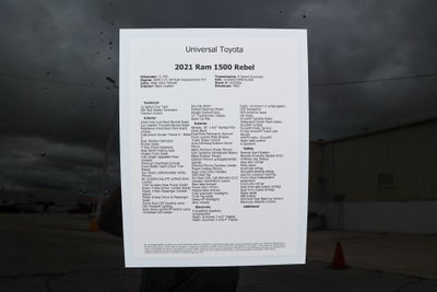 2021 RAM 1500 Rebel