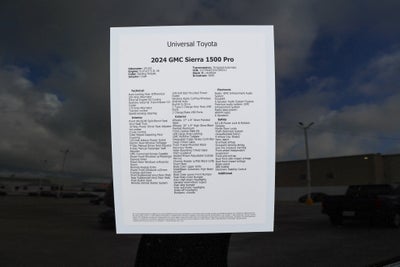 2024 GMC Sierra Pro