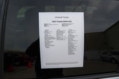 2022 Toyota RAV4 XLE