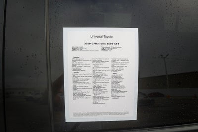 2019 GMC Sierra AT4