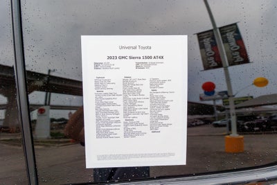 2023 GMC Sierra AT4X