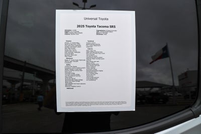 2025 Toyota TACOMA SR5 SR5