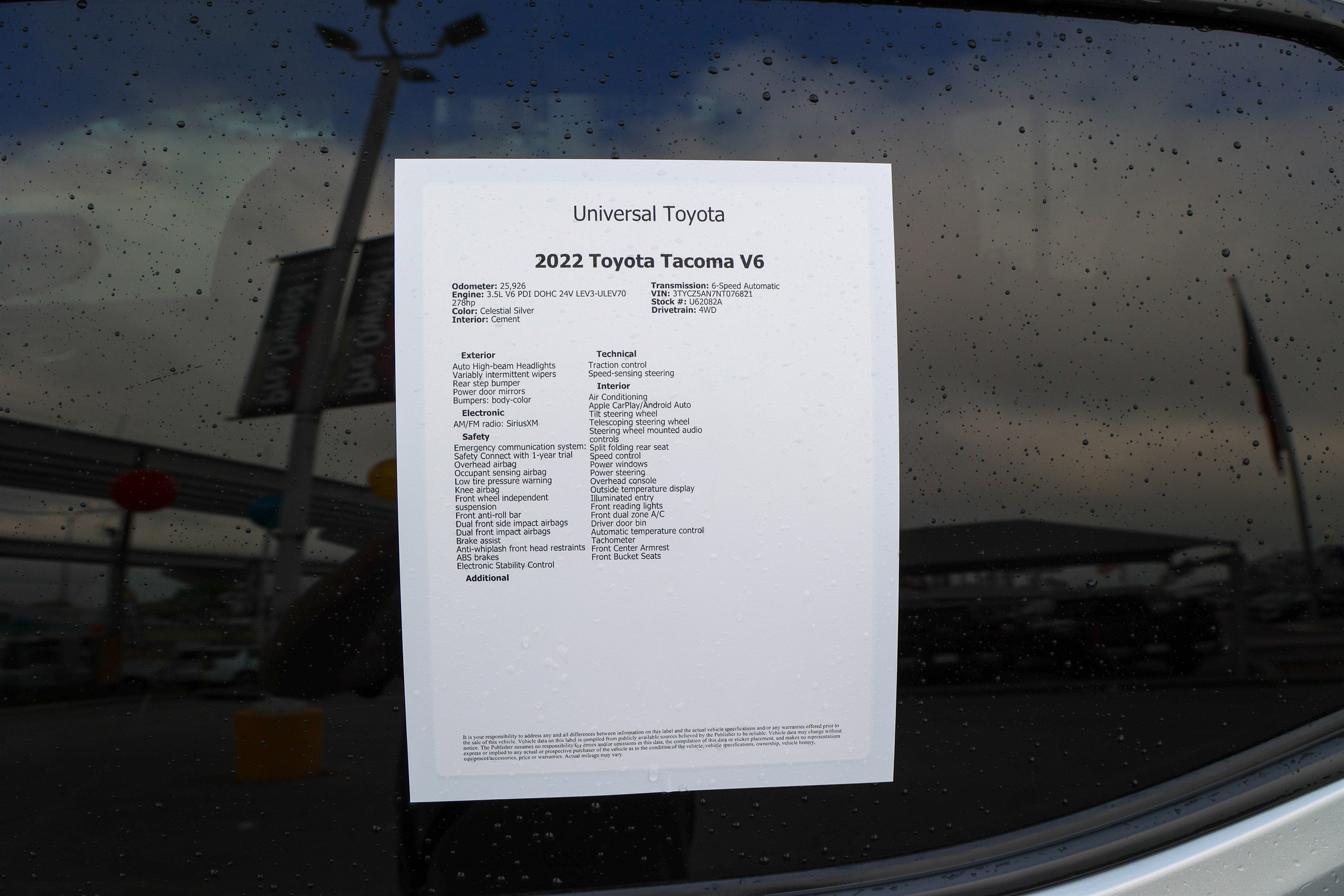 2022 Toyota TACOMA TRD OFFRD TRD Off Road