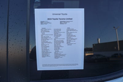 2024 Toyota Tacoma Limited