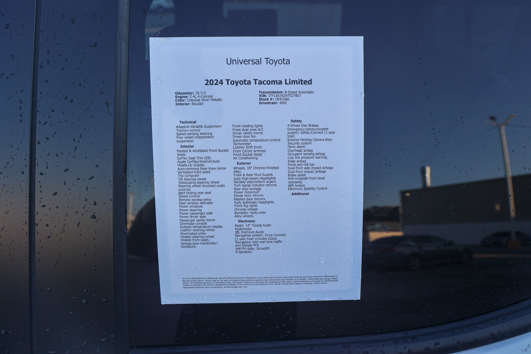 2024 Toyota Tacoma Limited
