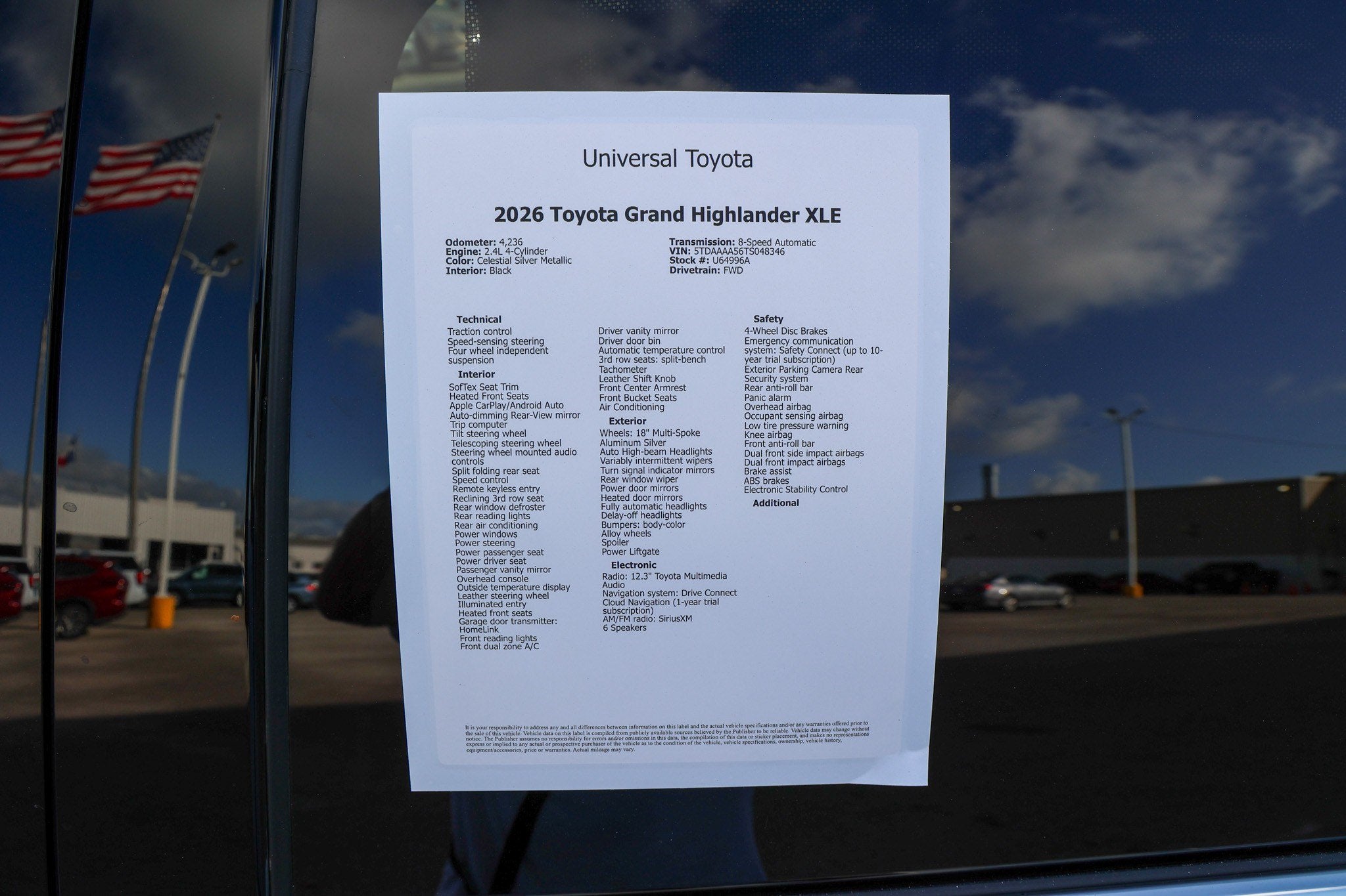 2026 Toyota Grand Highlander XLE
