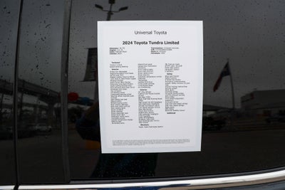 2024 Toyota TUNDRA 4X4 Limited