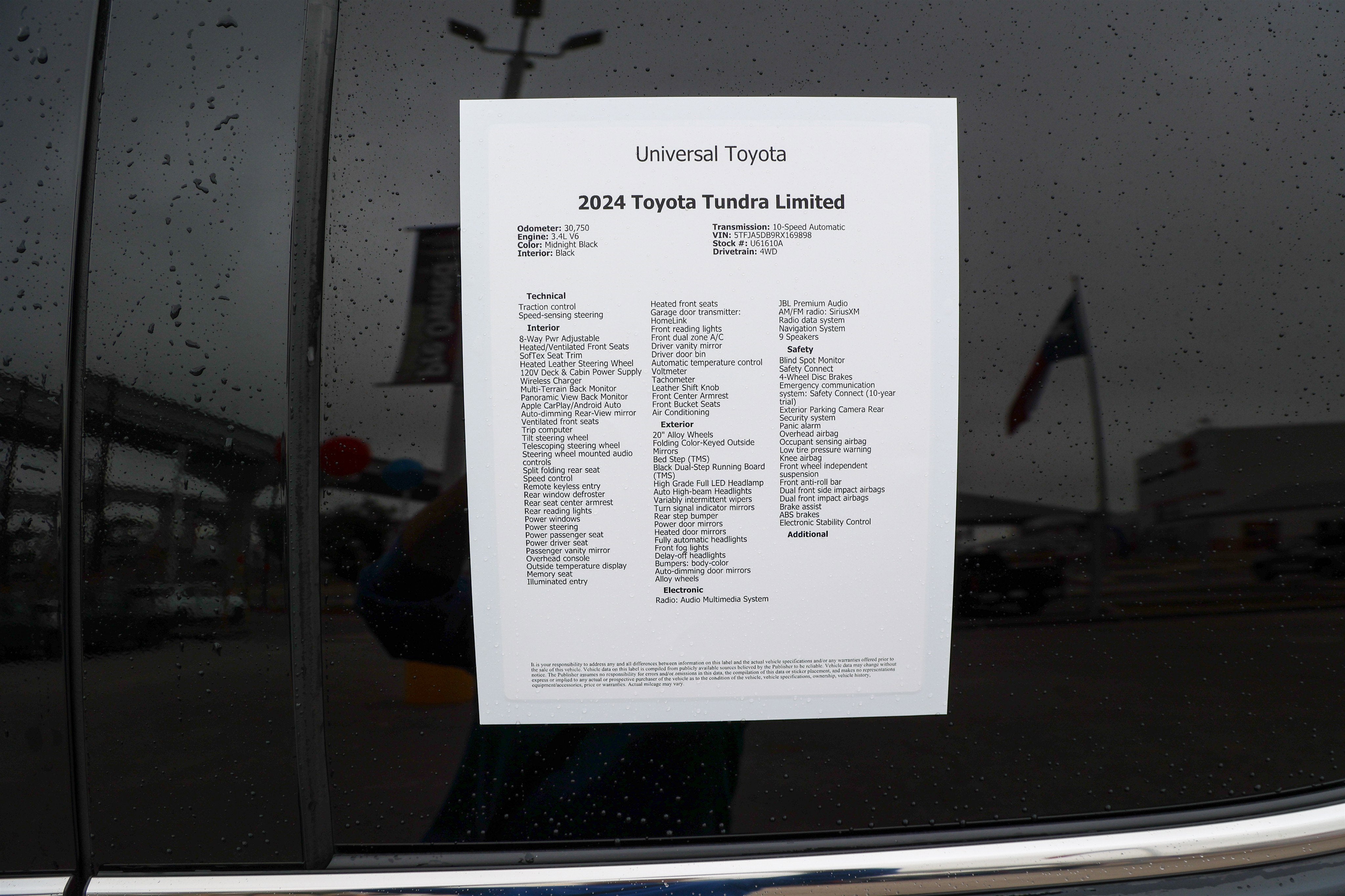 2024 Toyota TUNDRA 4X4 Limited