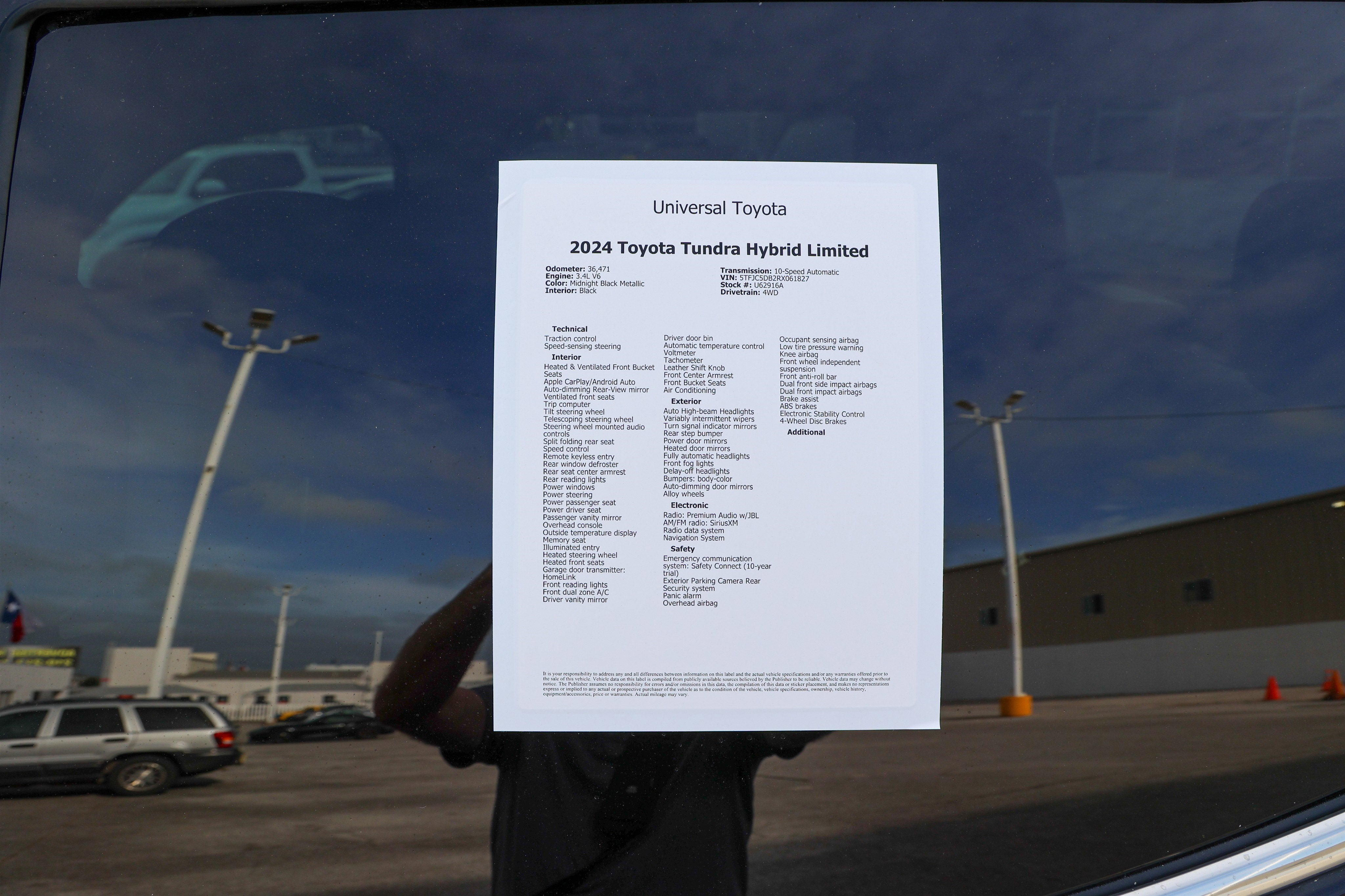 2024 Toyota Tundra i-FORCE MAX Limited Hybrid