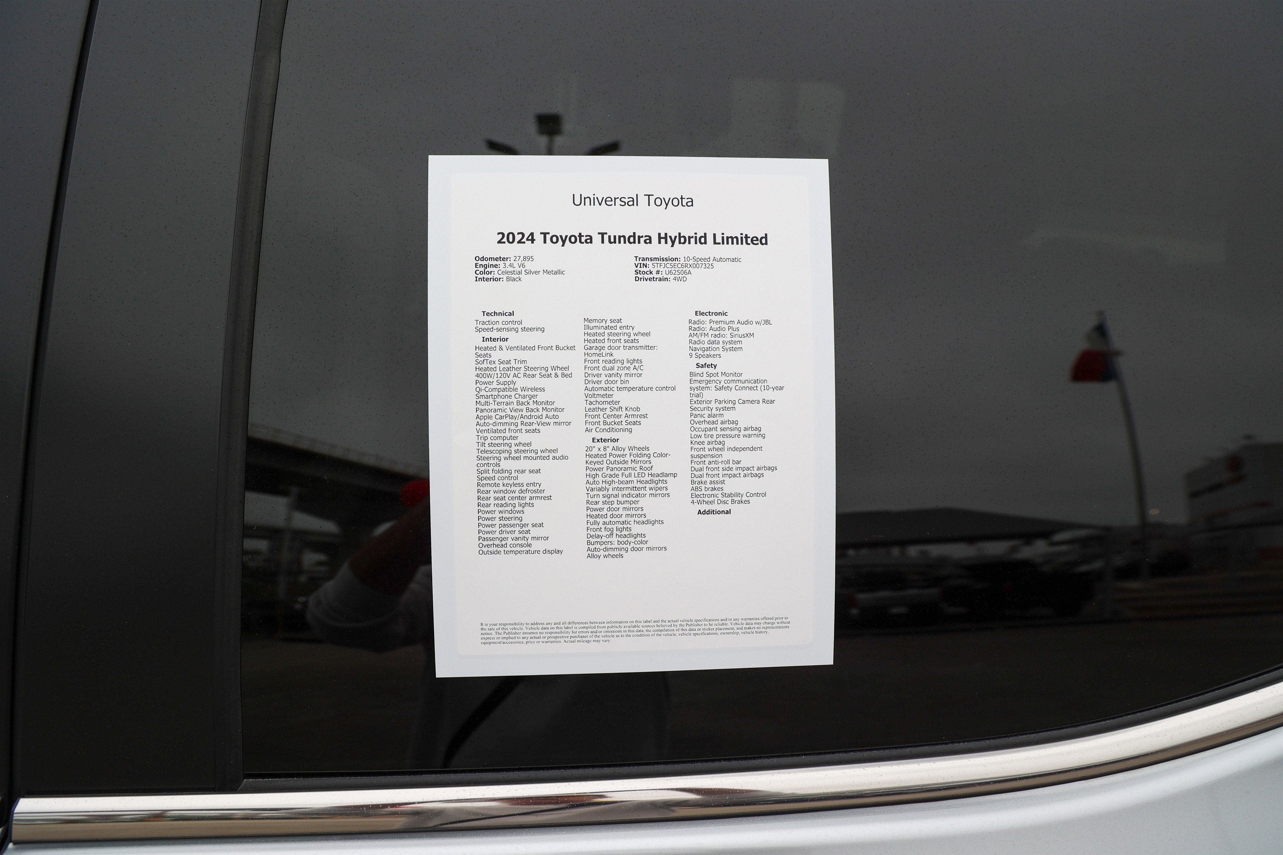2024 Toyota TUNDRA HV 4X4 Limited Hybrid