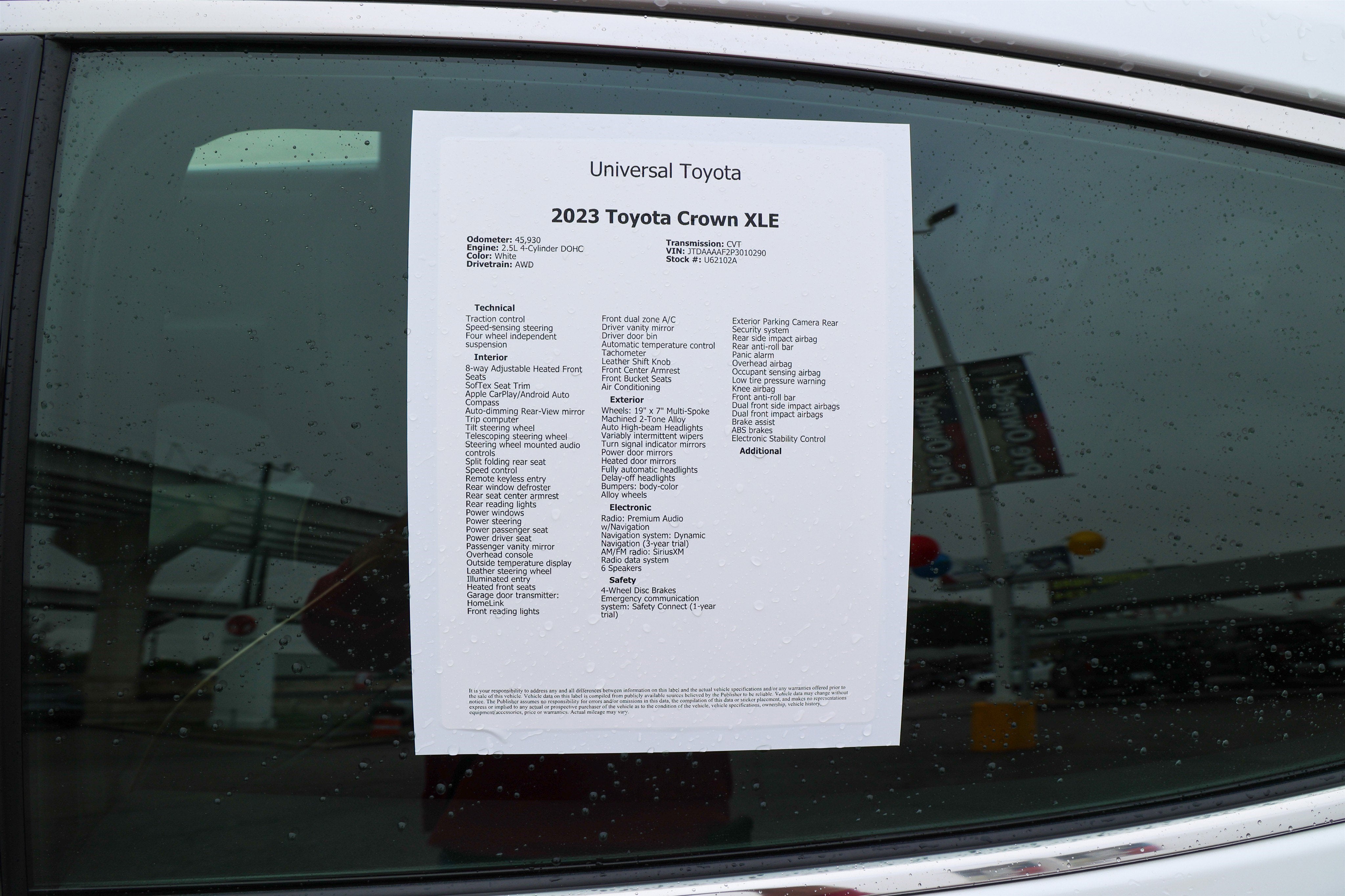 2023 Toyota Toyota Crown XLE Limited