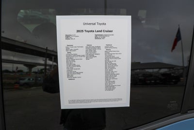 2025 Toyota LAND CRUISER 1958