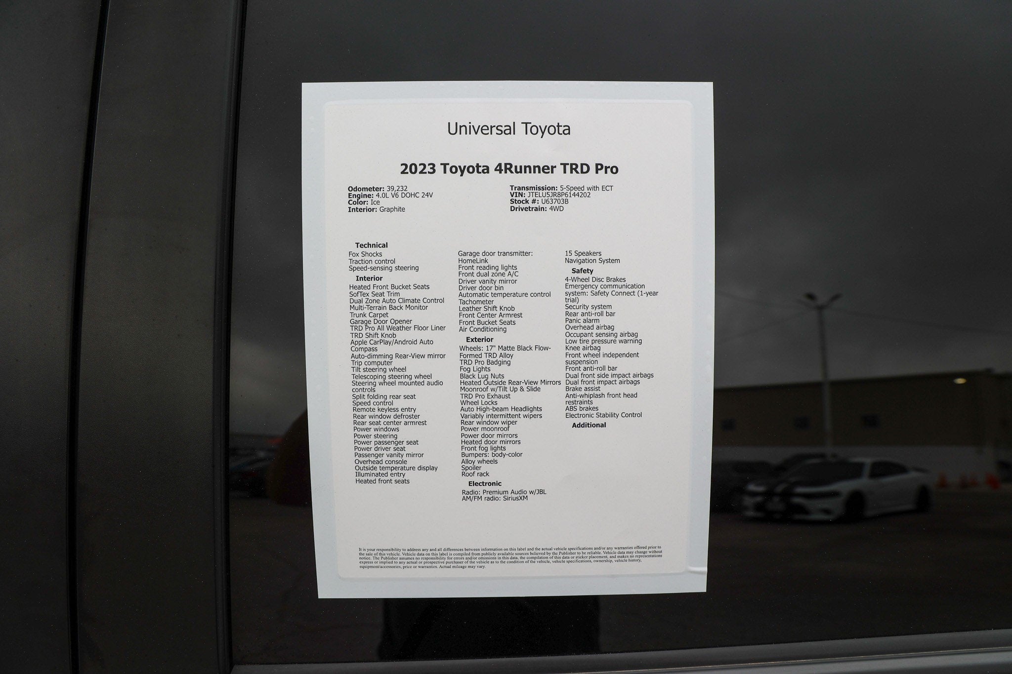 2023 Toyota 4Runner TRD Pro