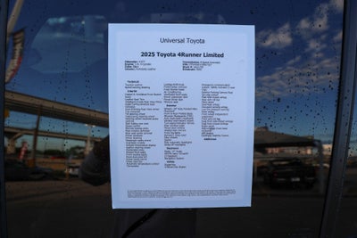 2025 Toyota 4RUNNER Limited