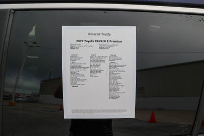 2022 Toyota RAV4 XLE Premium