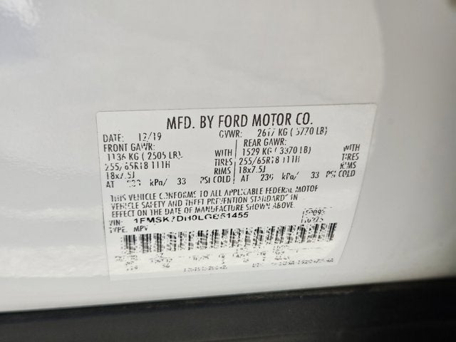 2020 Ford Explorer XLT