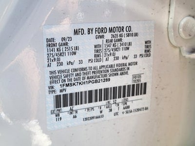 2023 Ford Explorer ST-Line