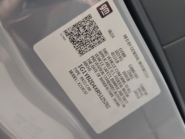 2024 Chevrolet Corvette 2LT