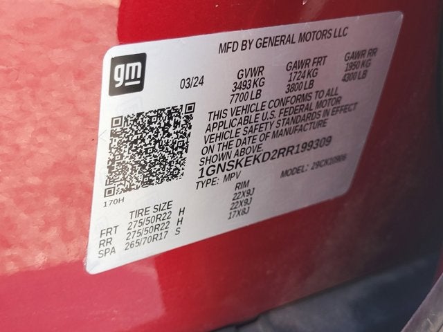 2024 Chevrolet Suburban RST