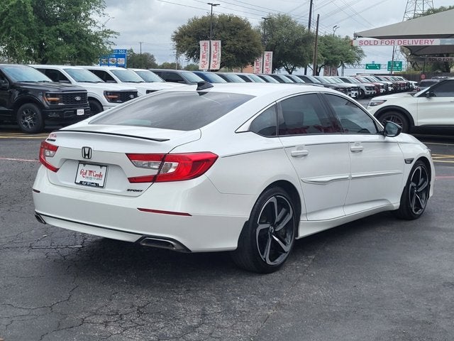 2022 Honda Accord Sedan Sport
