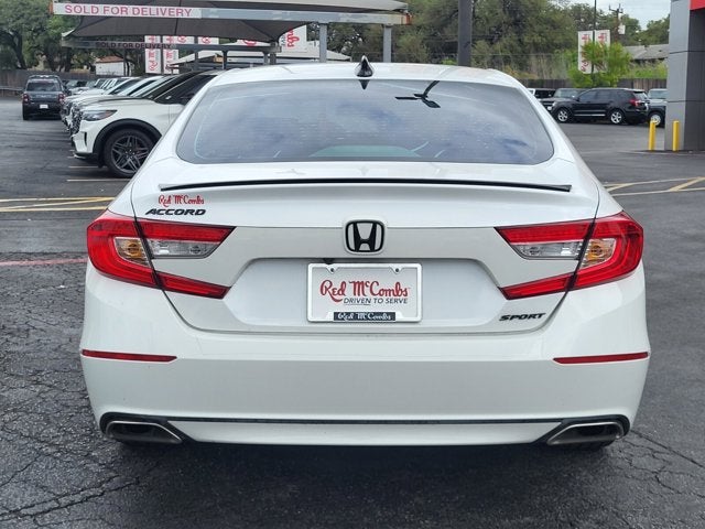 2022 Honda Accord Sedan Sport