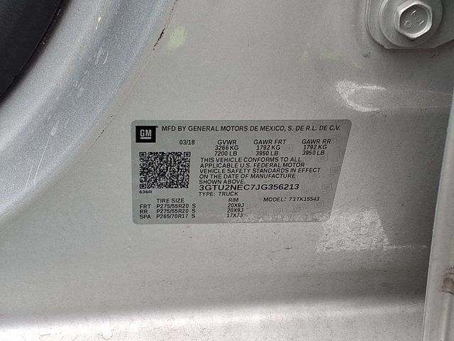 2018 GMC Sierra 1500 SLT