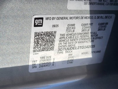 2026 GMC Sierra 1500 SLT