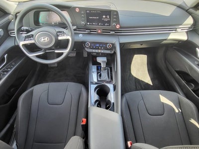 2026 Hyundai Elantra Hybrid Blue