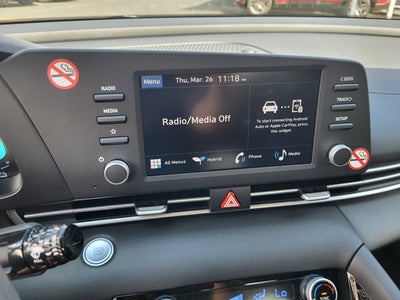 2026 Hyundai Elantra Hybrid Blue