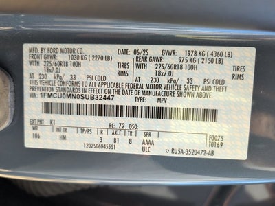 2025 Ford Escape ST-Line
