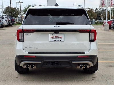 2025 Ford Explorer Platinum