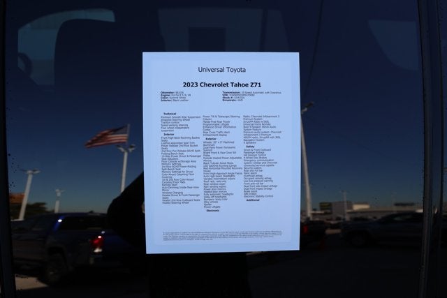 2023 Chevrolet Tahoe Z71