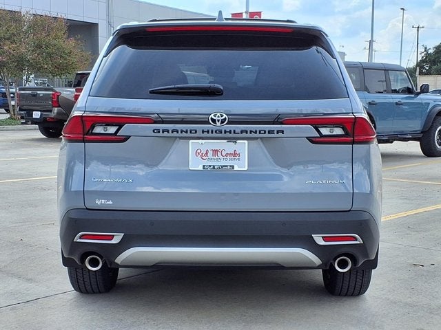 2026 Toyota Grand Highlander Hybrid MAX Platinum