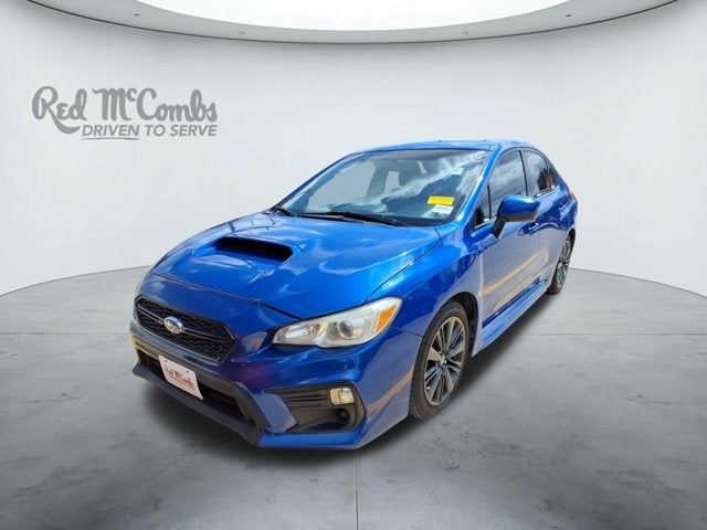 2018 Subaru WRX 4DR SDN MT