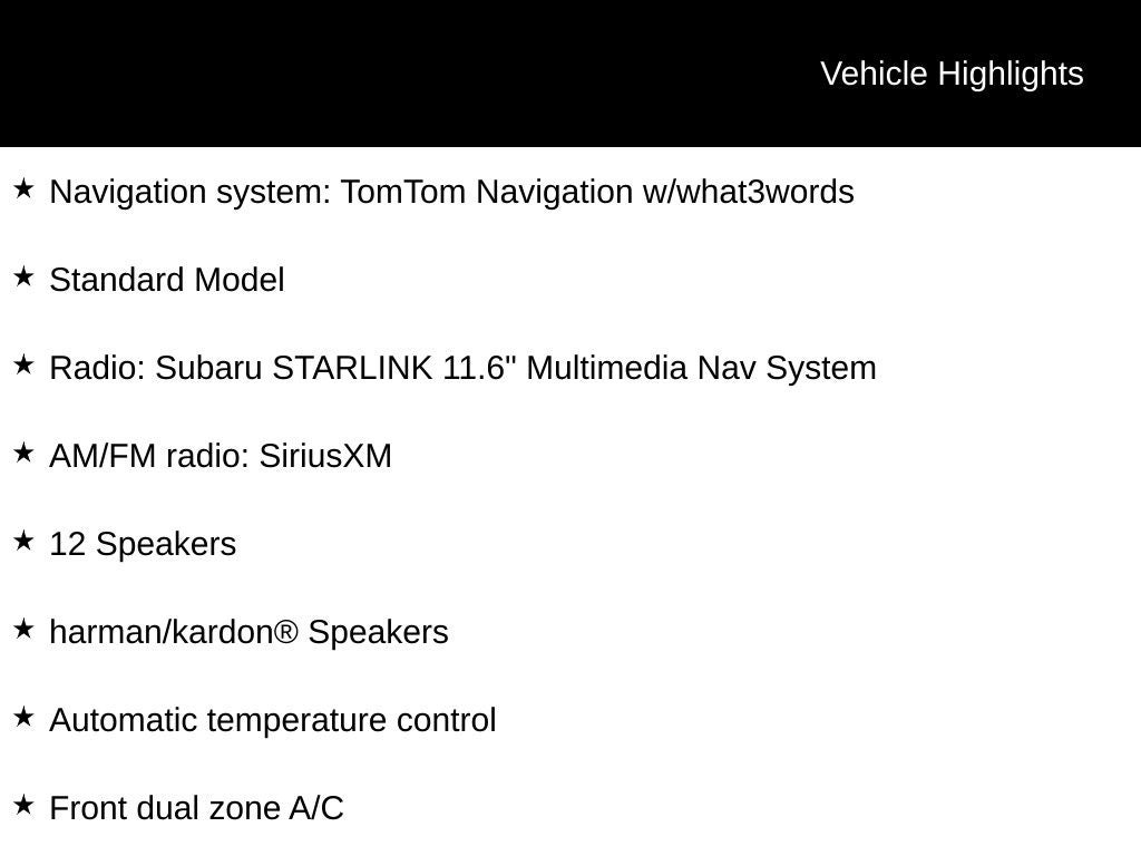 2024 Subaru Outback Limited XT