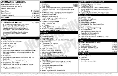 2024 Hyundai Tucson SEL