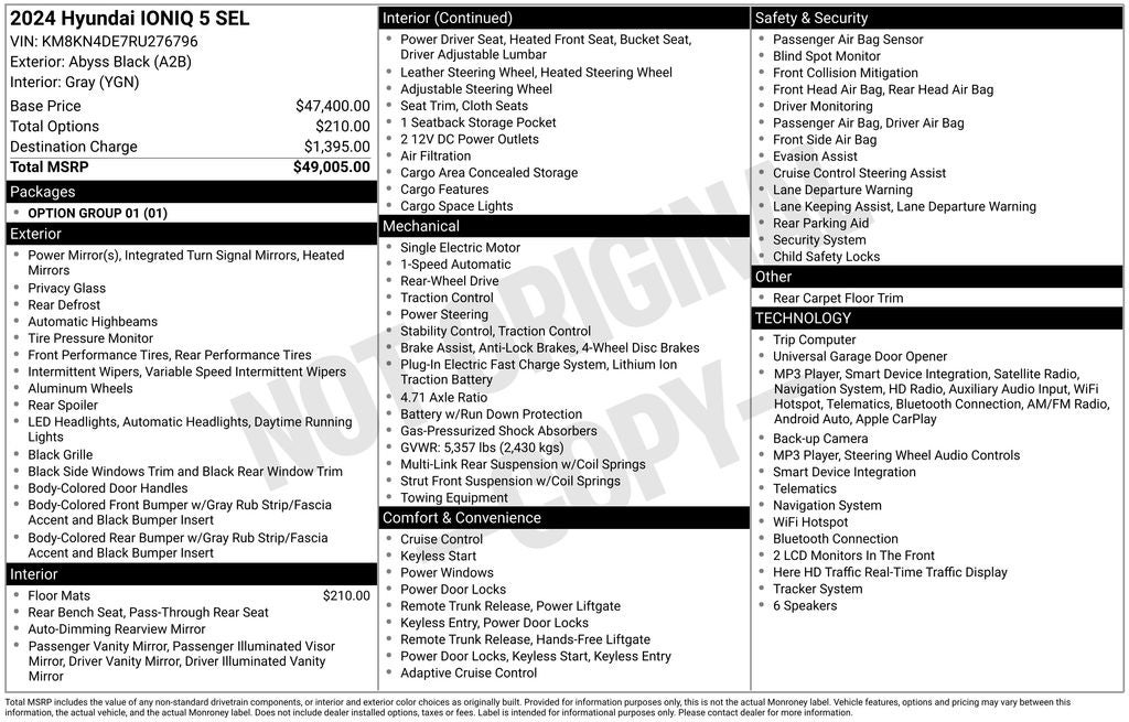 2024 Hyundai IONIQ 5 SEL