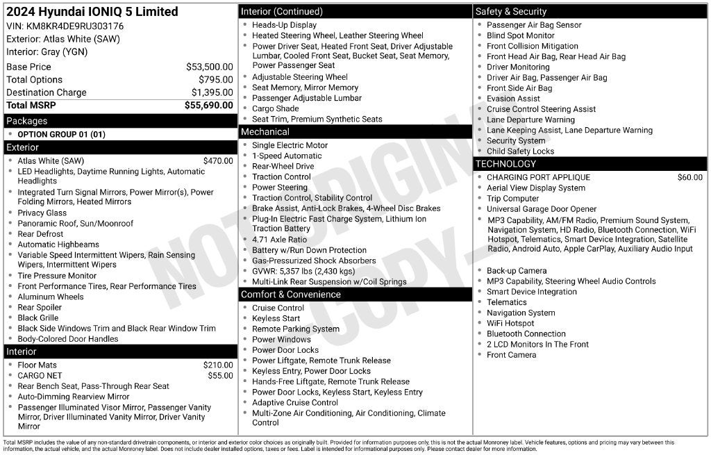 2024 Hyundai IONIQ 5 Limited