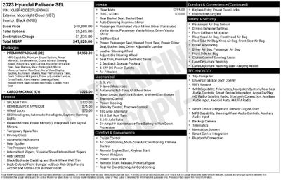2023 Hyundai Palisade SEL