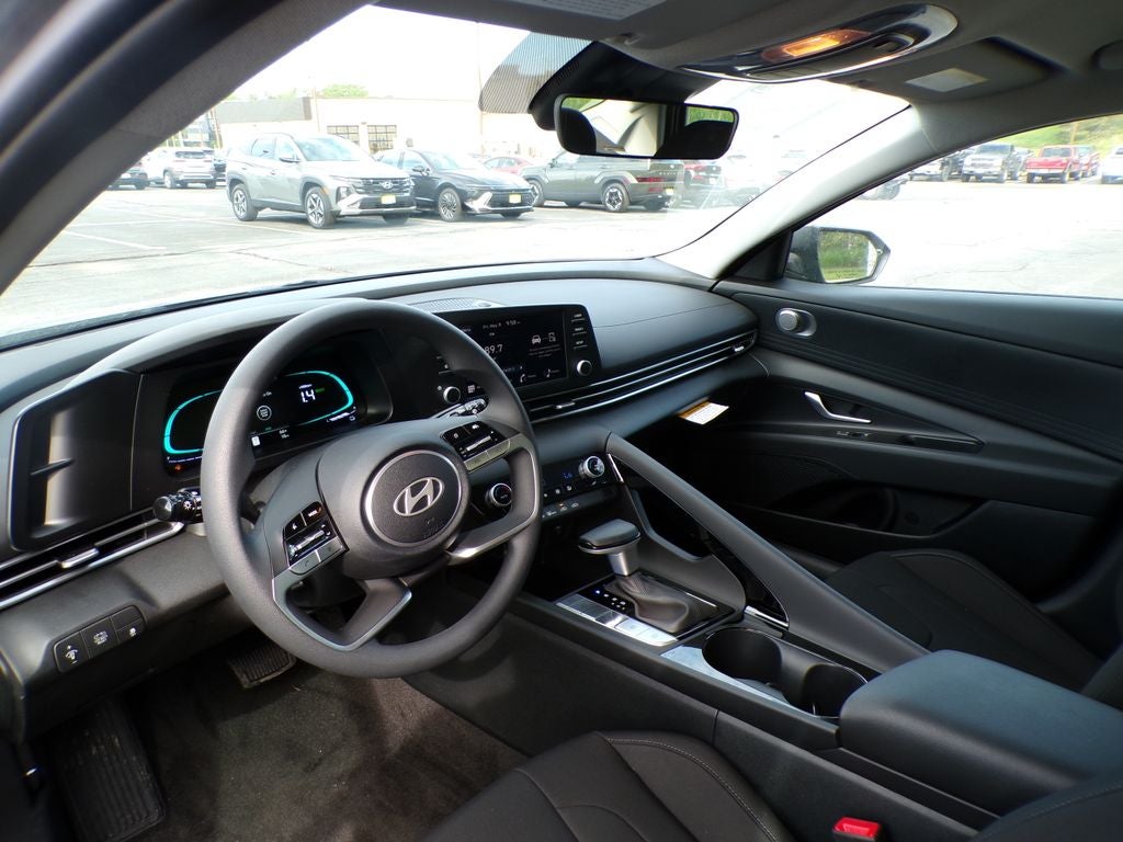 2026 Hyundai Elantra Hybrid Blue