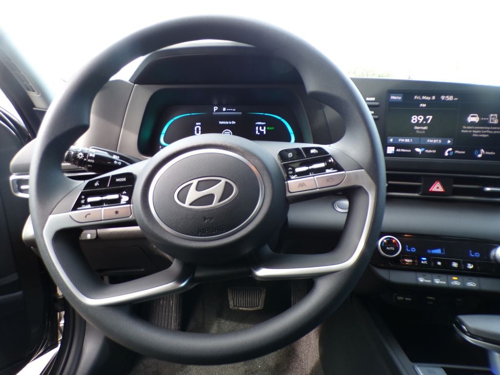 2026 Hyundai Elantra Hybrid Blue