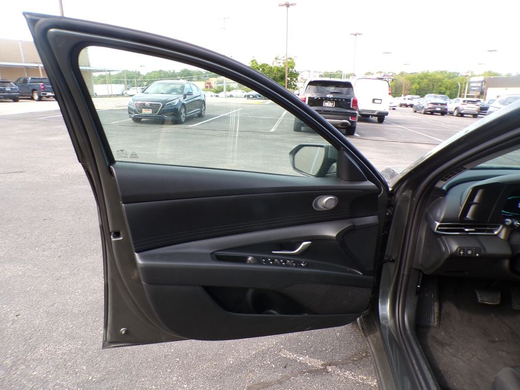2026 Hyundai Elantra Hybrid Blue